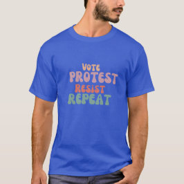 Wiederholung des Protestwiderstands bei der Abstim T-Shirt