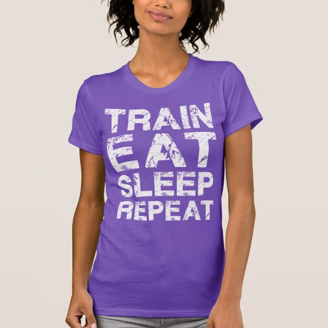 Wiederholung des Schlaf-Sleep T-Shirt (Vorderseite)