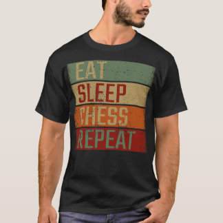 Wiederholung des Schlafschachs T-Shirt