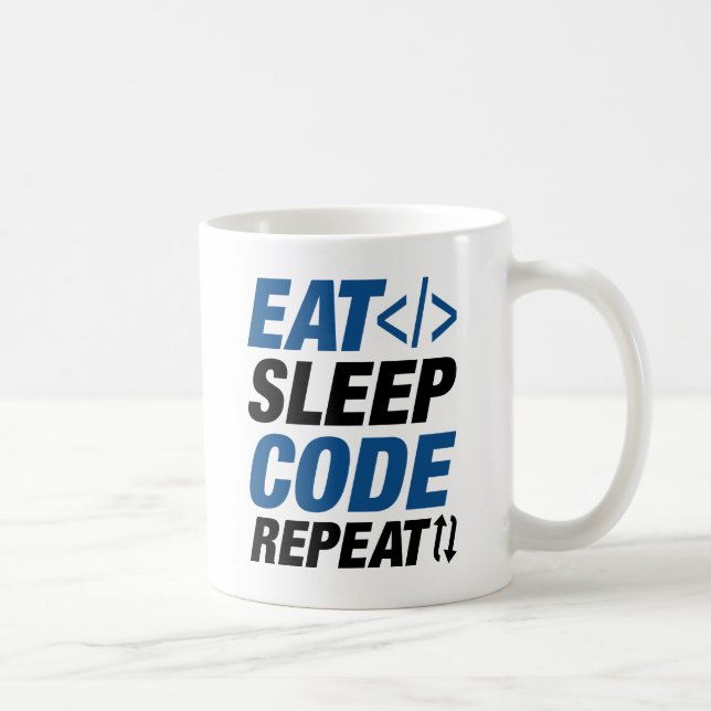 Wiederholung des Sleep-Codes Kaffeetasse (Rechts)