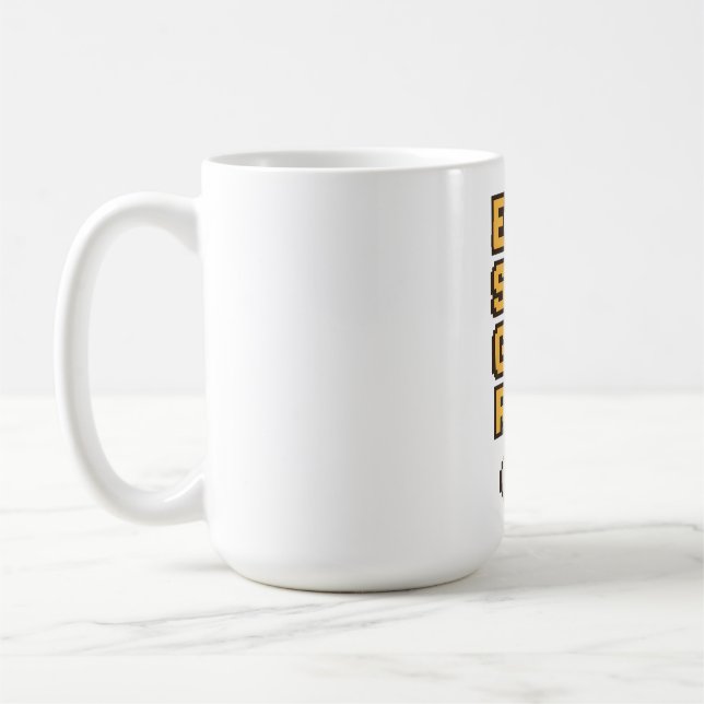Wiederholung des Sleep Game - Retro Pixel Gaming T Kaffeetasse (Links)