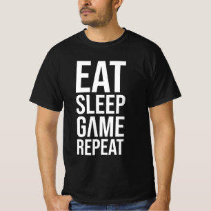 Wiederholung des Sleep Game - White Edition T-Shirt