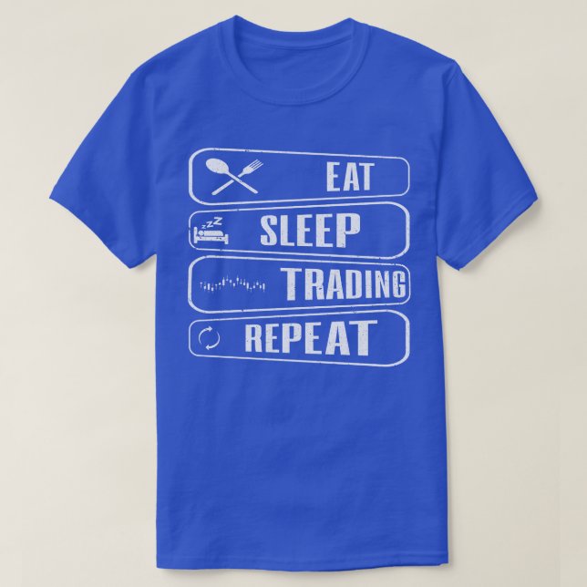 Wiederholung des Sleep-Handels T-Shirt (Design vorne)