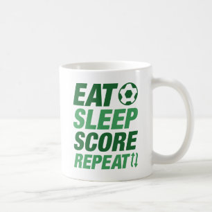 Wiederholung des Sleep-Score Kaffeetasse