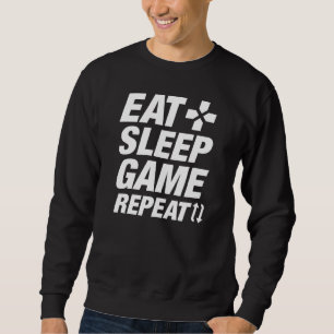 Wiederholung des Sleep-Spiels Sweatshirt