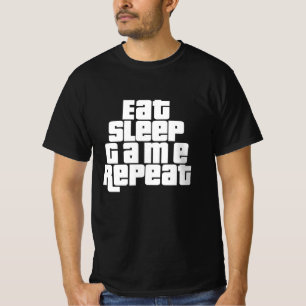 Wiederholung des Sleep-Spiels T-Shirt