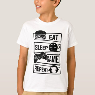 Wiederholung des Sleep-Spiels T-Shirt