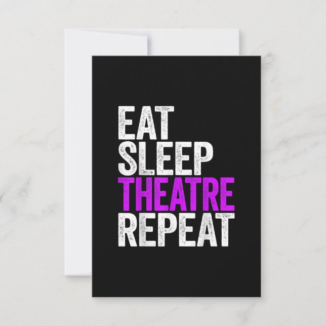 Wiederholung des Sleep Theaters essen (Vorderseite)
