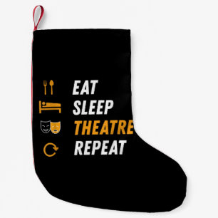 Wiederholung des Sleep Theaters essen Kleiner Weihnachtsstrumpf