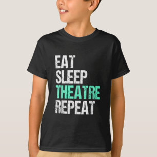 Wiederholung des Sleep Theaters essen T-Shirt