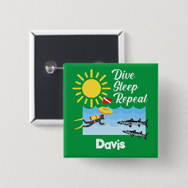 Wiederholung des Tauchgangs - Schaltfläche Platz Button