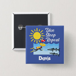 Wiederholung des Tauchgangs - Schaltfläche Platz Button