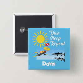 Wiederholung des Tauchgangs - Schaltfläche Platz Button