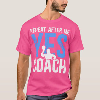 Wiederholung nach mir Wasser Polo Coach Water Polo