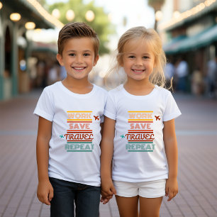 Wiederholung von Rett-Reisen - Abenteuer- und Reis Baby T-shirt