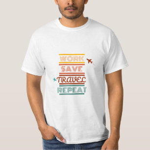Wiederholung von Rett-Reisen - Abenteuer- und Reis T-Shirt