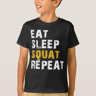 Wiederholung von Schlaf T-Shirt