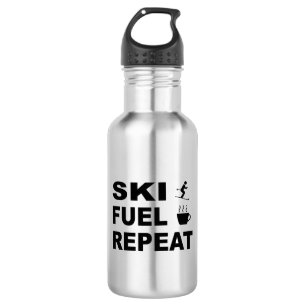 Wiederholung von Skibrennstoff Edelstahlflasche
