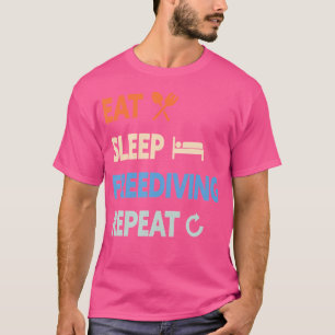 Wiederholung von Sleep Freediving T-Shirt