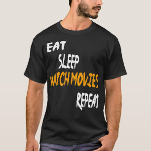 Wiederholung von Sleep-Watch-Filmen T-Shirt