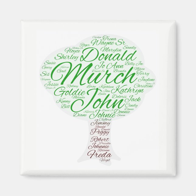 Wiedersehen 2018 Magnet (Vorne)