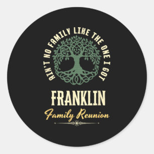 Wiedersehen 2025-Matching-Design der Familie - Fra Runder Aufkleber