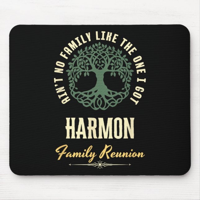Wiedersehen 2025-Matching-Design der Familie - Har Mousepad (Vorne)