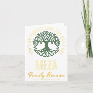 Wiedersehen 2025-Matching-Design der Familie - Mez Karte