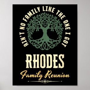 Wiedersehen 2025-Matching-Design der Familie - Rho Poster