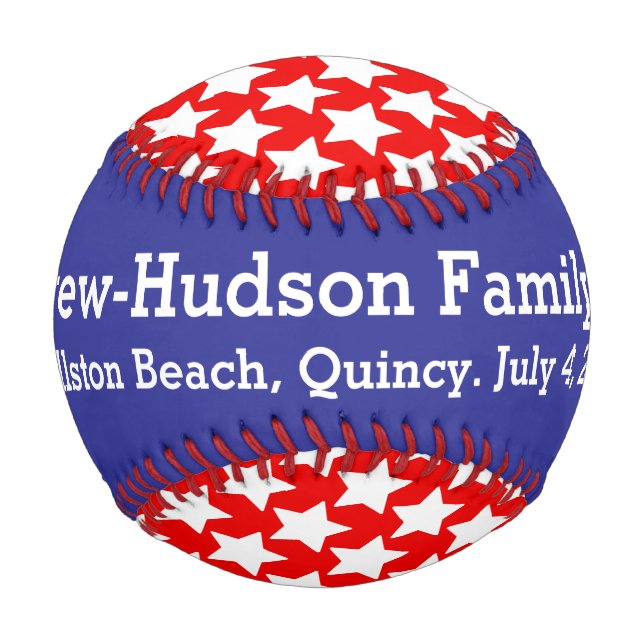 Wiedersehen All-Star-Baseball Baseball (Rückseite)