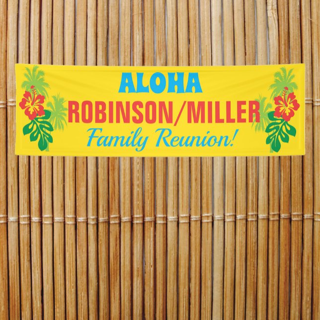 Wiedersehen Aloha Luau Theme Banner (Von Creator hochgeladen)