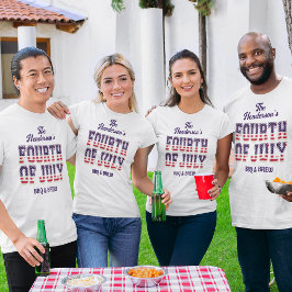Wiedersehen Amerikanische Unabhängigkeitstag T-Shirt