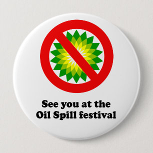 WIEDERSEHEN AUF DEM ÖLPEST FESTIVAL BUTTON