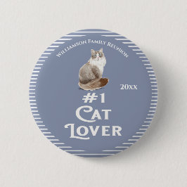 Wiedersehen Award Cat Button