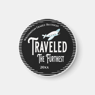 Wiedersehen Award der Familie reiste durch die Fur Magnet