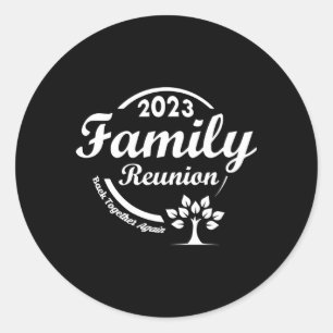 Wiedersehen Back Together Family Wiedersehen Runder Aufkleber