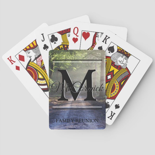 Wiedersehen Benutzerdefinierte Personalisierte Spi Spielkarten (Rückseite)