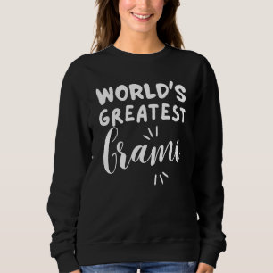 Wiedersehen Best F der weltgrößten Grami Proud-Fam Sweatshirt