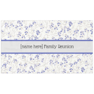 Wiedersehen, Boho Chic Bluebonnets, Tablecloth Tischdecke