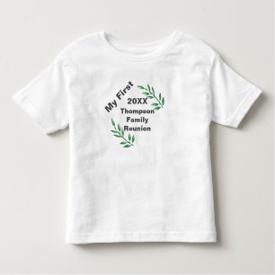 Wiedersehen-Branchenereignis meiner ersten Familie Kleinkind T-shirt