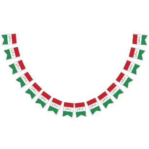 Wiedersehen Bunting Wimpelkette