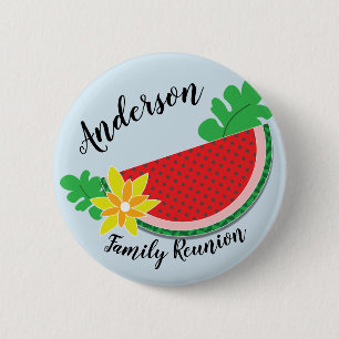 Wiedersehen Button für die-Familie von Watermelon