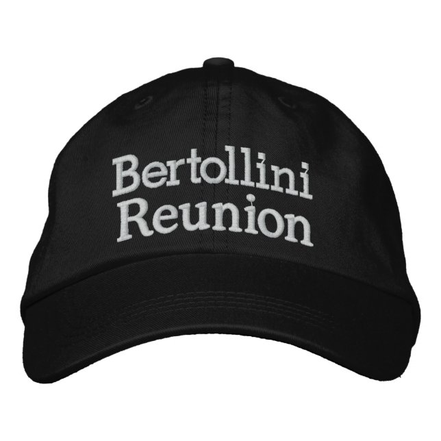 Wiedersehen Cap by SRF Bestickte Kappe (Vorderseite)