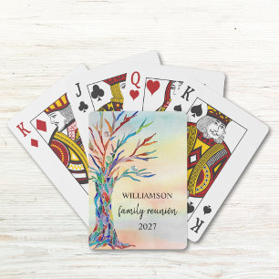 Wiedersehen Classic Playing Cards der Family Tree Spielkarten