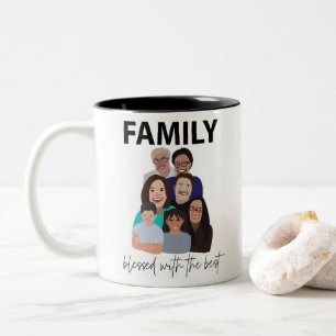 Wiedersehen Cool Family Wiedersehen Zweifarbige Tasse