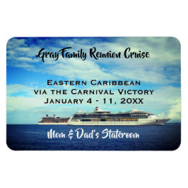 Wiedersehen Cruise Ship Cabin ID-Marker Magnet