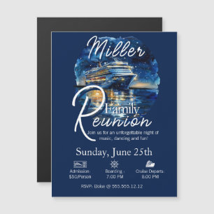 Wiedersehen Cruise Ship Invitation Magnet