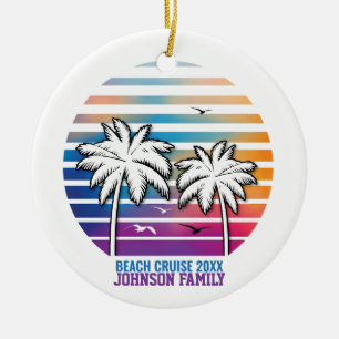 Wiedersehen Custom Cruise Vacation Keramik Ornament