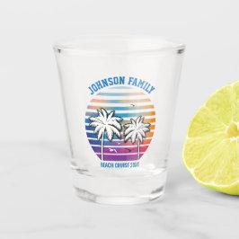 Wiedersehen Custom Cruise Vacation Schnapsglas
