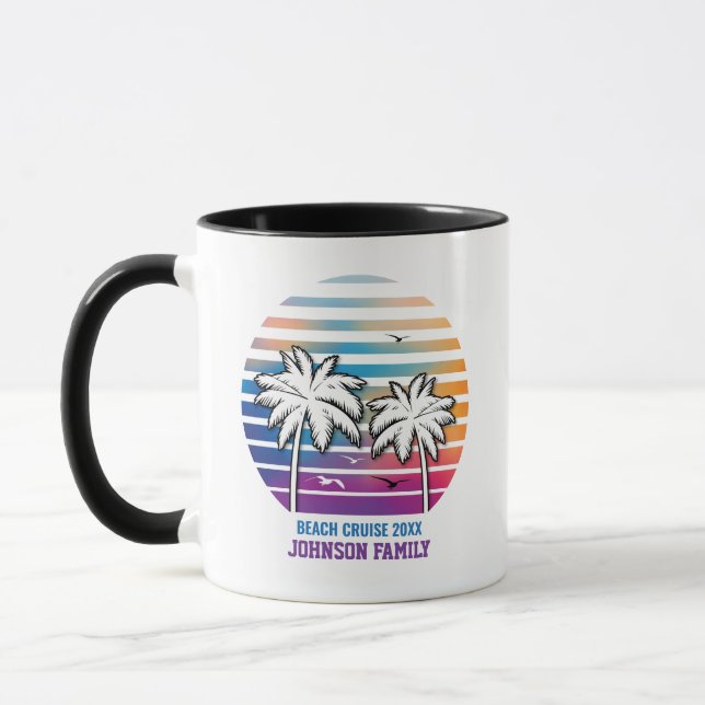 Wiedersehen Custom Cruise Vacation Tasse (Links)